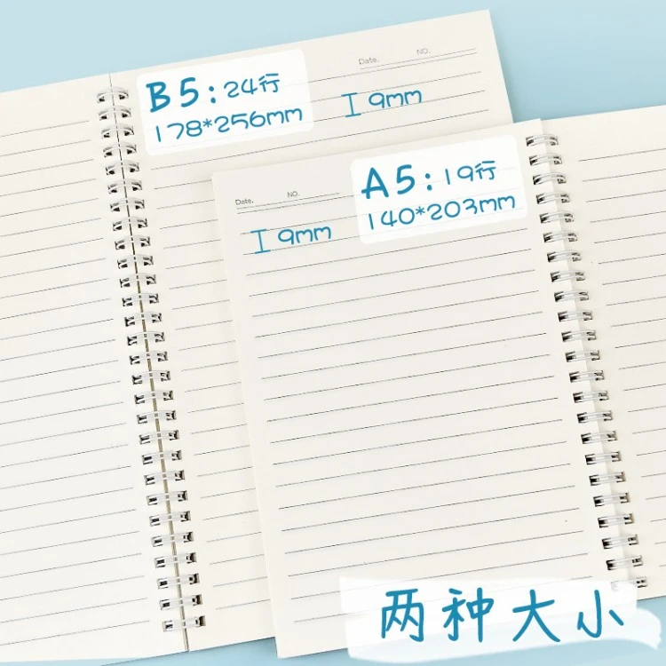 JOYPAPER spiral notebook finish